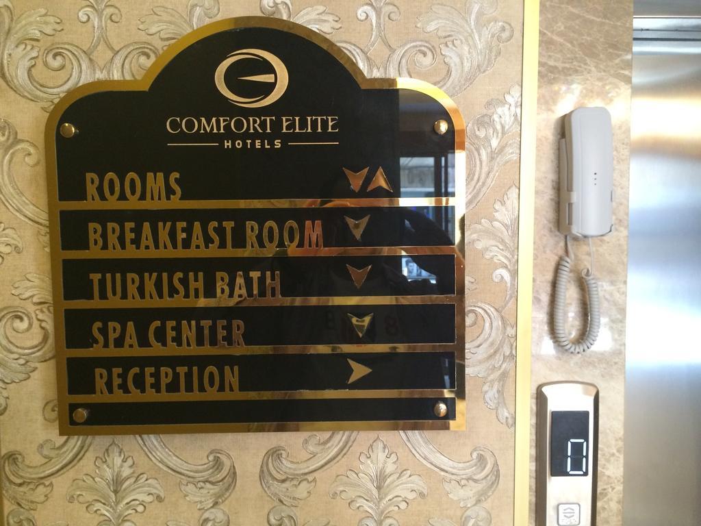 Comfort Elite Hotels Sultanahmet Istanbul Luaran gambar