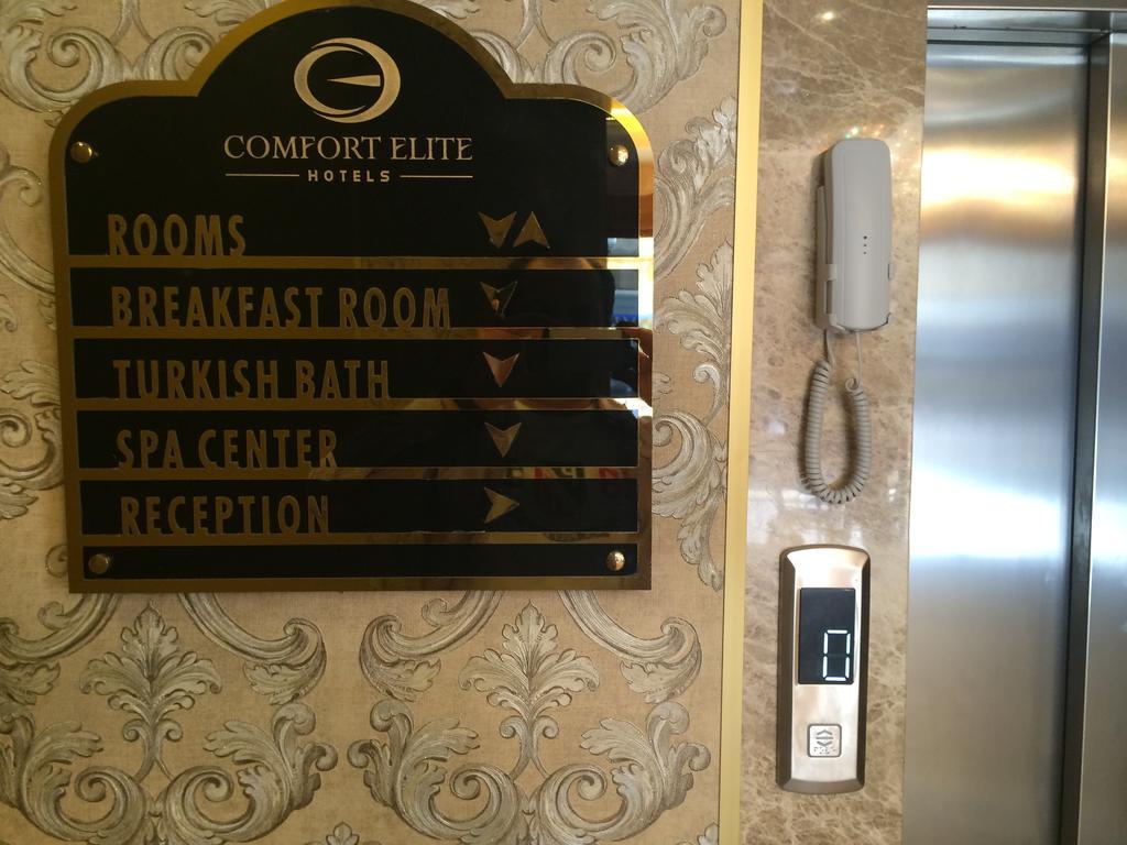 Comfort Elite Hotels Sultanahmet Istanbul Luaran gambar